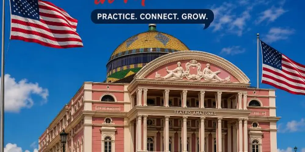 Imagem do grupo de WhatsApp Let's Talk Manaus 🇺🇸🇬🇧