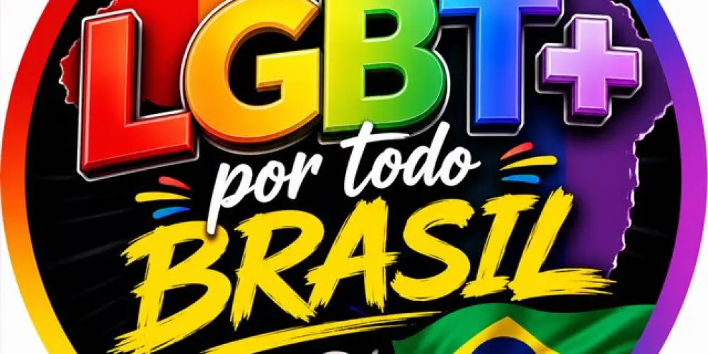 Imagem do grupo de WhatsApp LGBT+ por todo Brasil🇧🇷