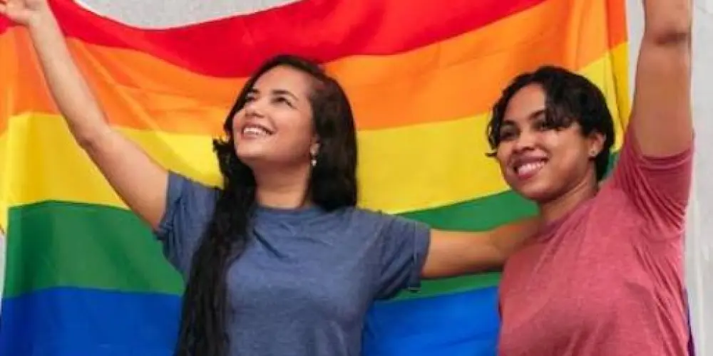 Imagem do grupo de WhatsApp LGBT;&#ARCO IRIS🌈🚺🚺🌈