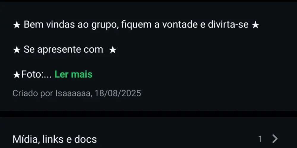 Imagem do grupo de WhatsApp Lip girls🫦