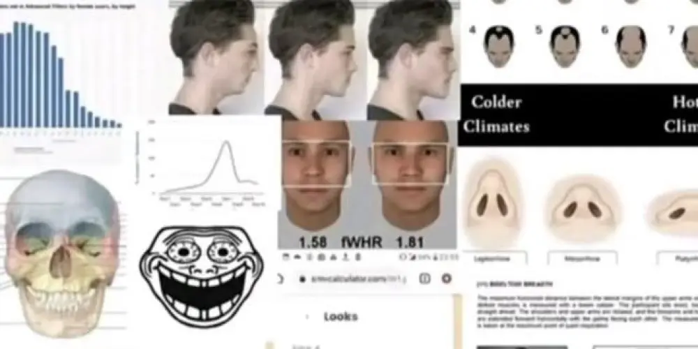 Imagem do grupo de WhatsApp Looksmaxing