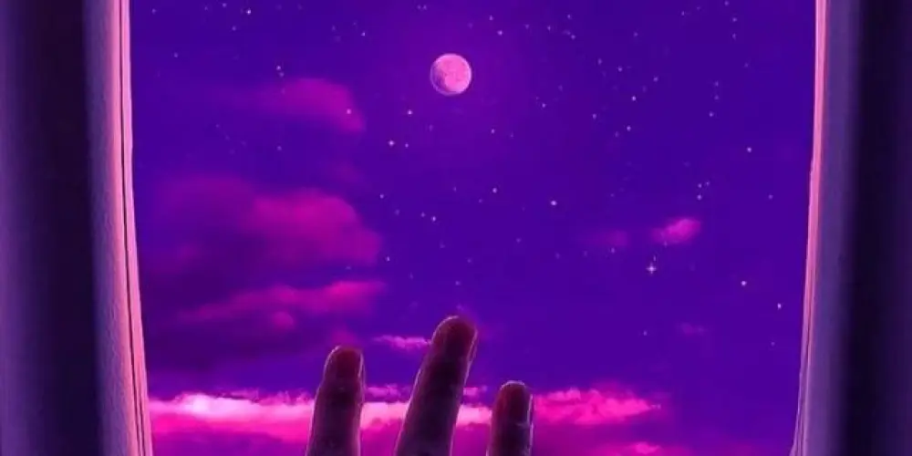 Imagem do grupo de WhatsApp Lost roxo