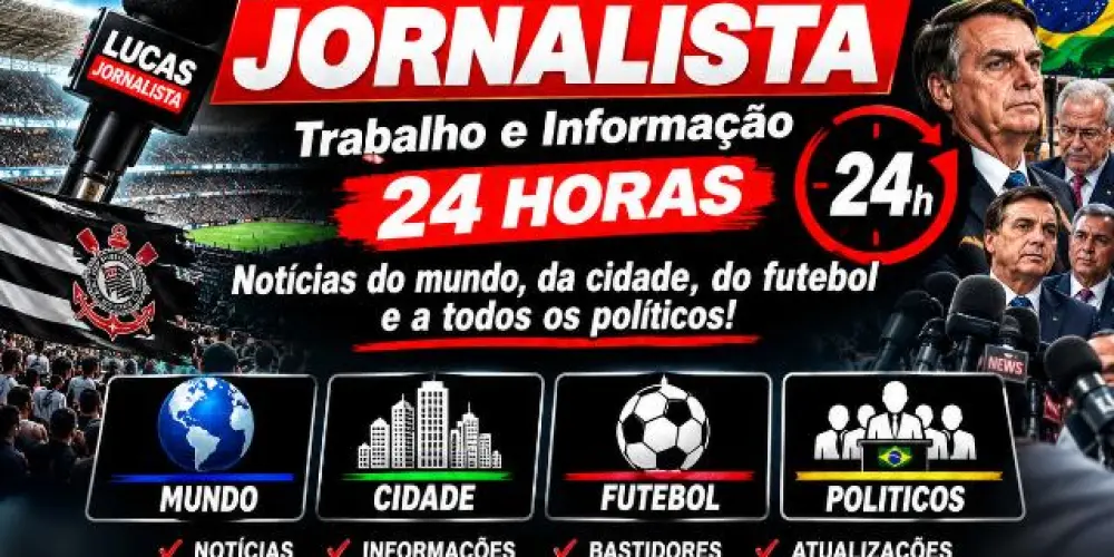 Imagem do grupo de WhatsApp Lucas Jornalista notícias oficial 24 horas