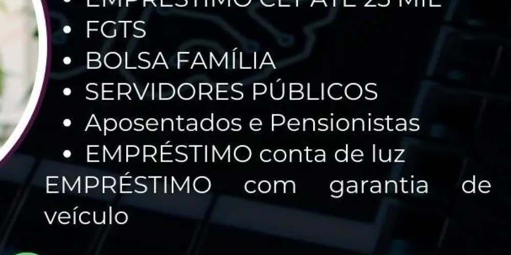 Imagem do grupo de WhatsApp LV EMPRÉSTIMOS 5