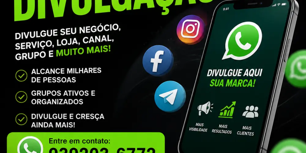 Imagem do grupo de WhatsApp 📢 Mega Divulgação Brasil 🇧🇷