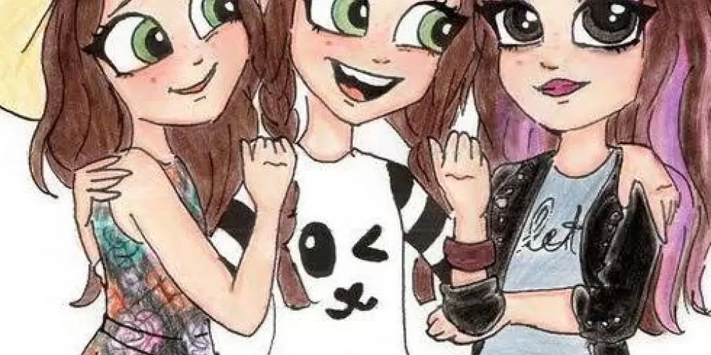 Imagem do grupo de WhatsApp Melhores amigas