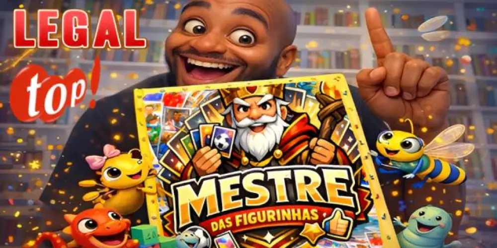 Imagem do grupo de WhatsApp Mestre das figurinhas