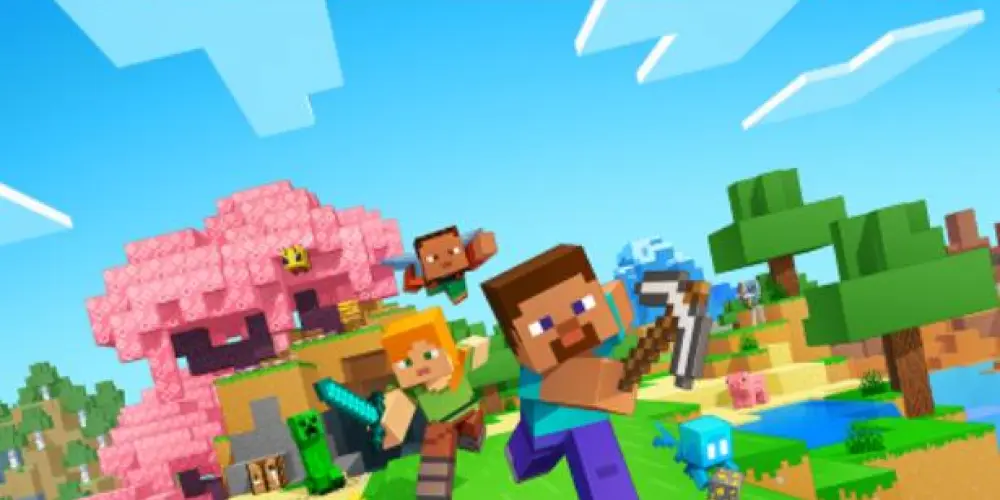 Imagem do grupo de WhatsApp Minecraft  2025