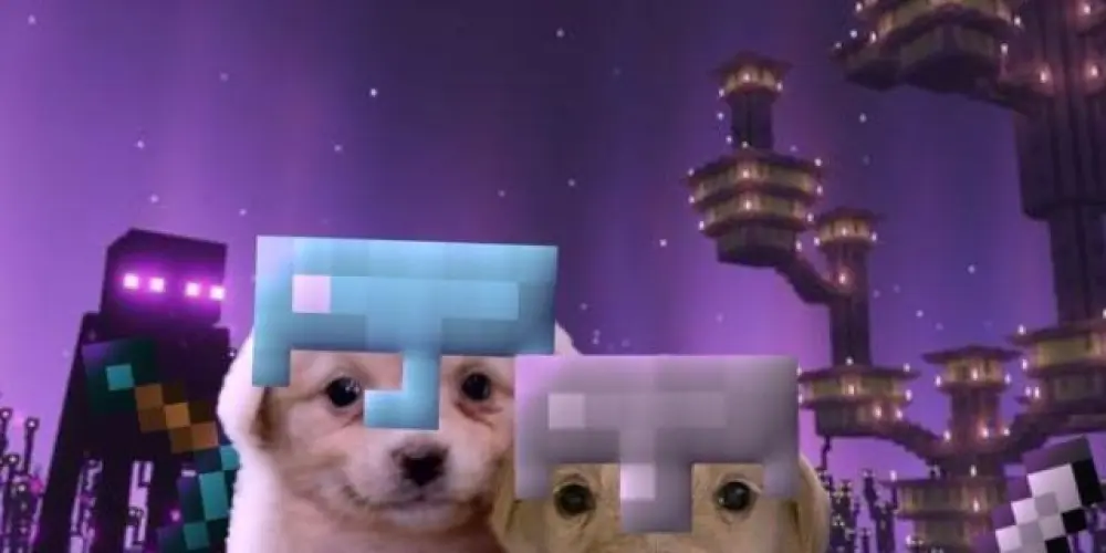 Imagem do grupo de WhatsApp Minecraft