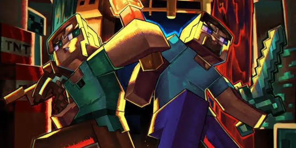 Imagem do grupo de WhatsApp Minecraft