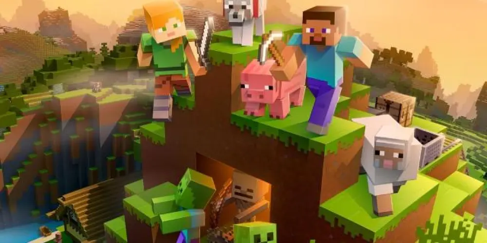 Imagem do grupo de WhatsApp Minecraft