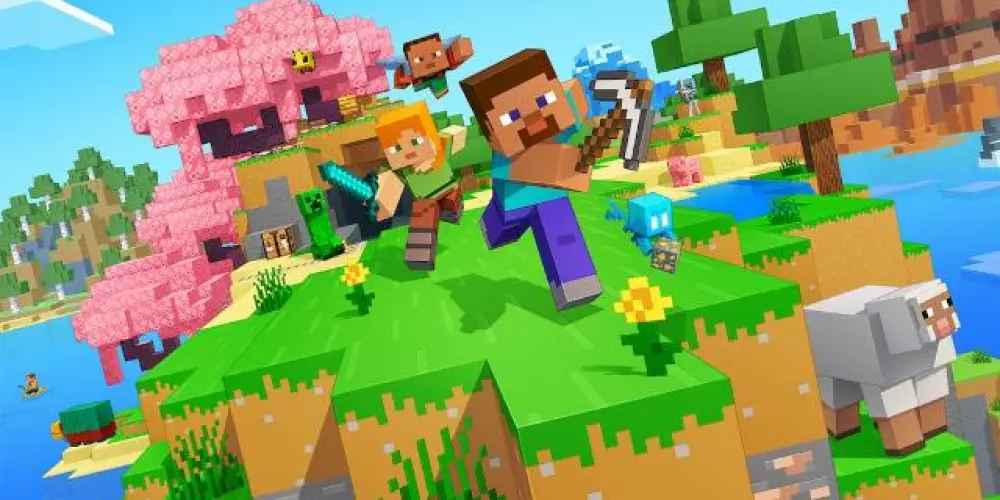 Imagem do grupo de WhatsApp MINECRAFT BEDROCK