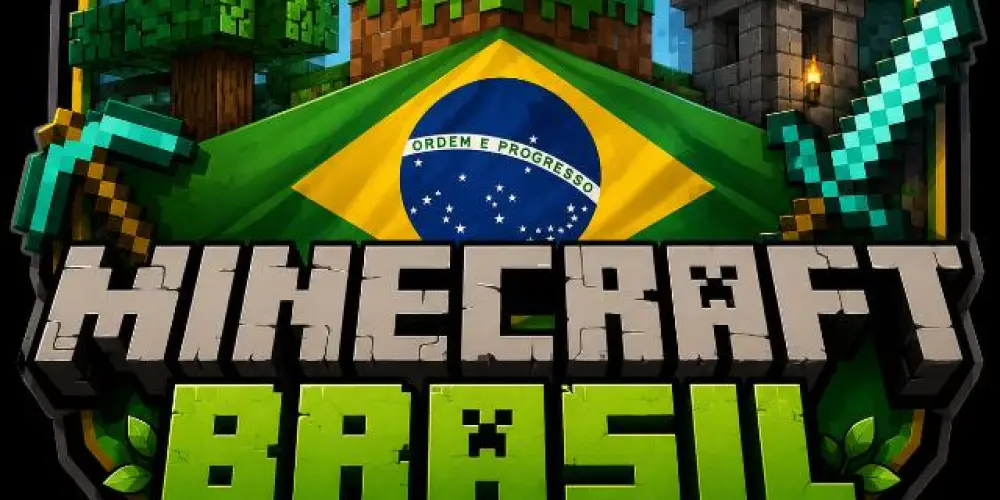 Imagem do grupo de WhatsApp Minecraft Brasil 🇧🇷