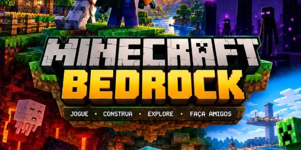 Imagem do grupo de WhatsApp Minecraft e amizades, resenhar,  chat, conversa, jogatina e gameplay e mine