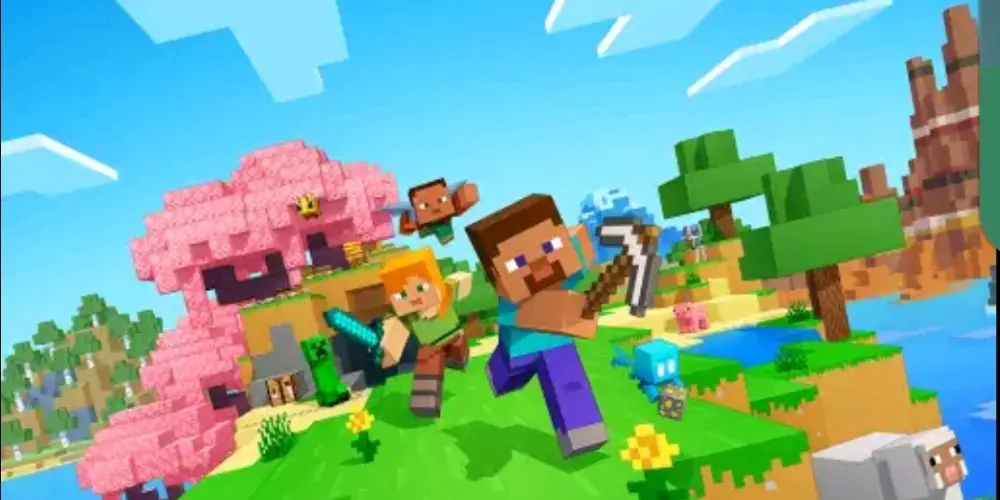 Imagem do grupo de WhatsApp Minecraft Global