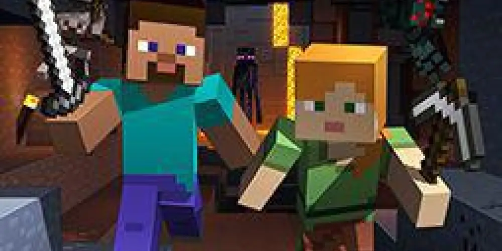 Imagem do grupo de WhatsApp Minecraft java