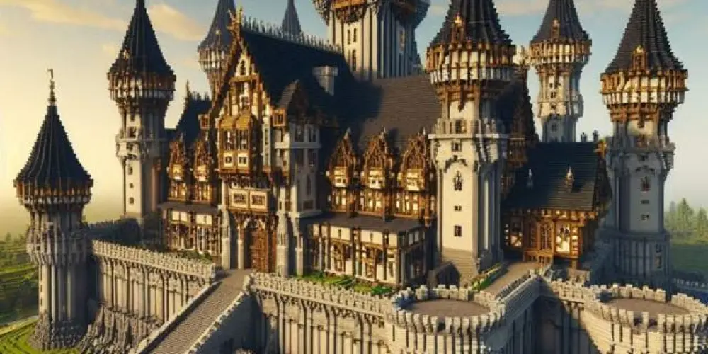 Imagem do grupo de WhatsApp Minecraft Reinos medieval