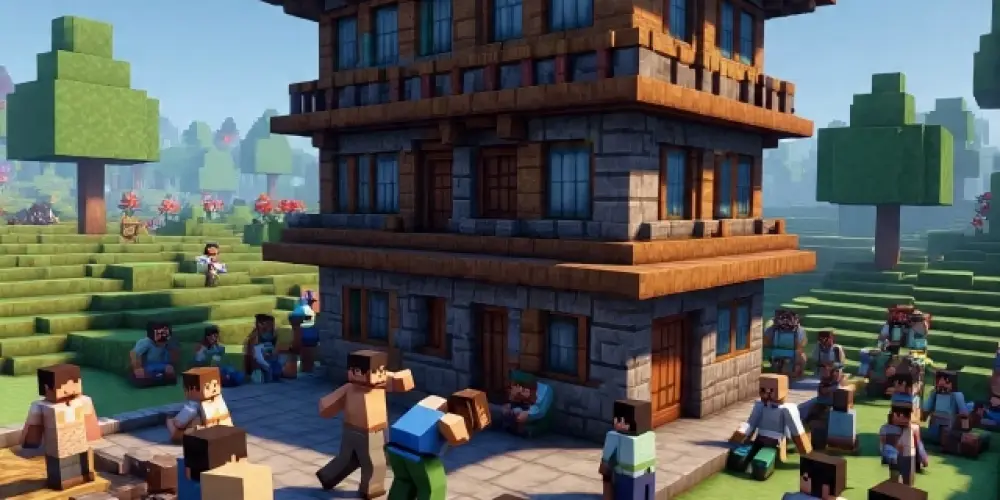 Imagem do grupo de WhatsApp MINECRAFT SURVIVAL