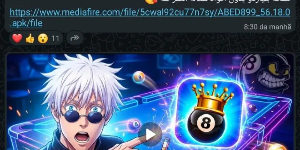 Imagem do grupo de WhatsApp Mod 8boll pol