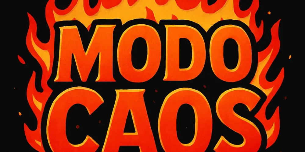 Imagem do grupo de WhatsApp Modo caos