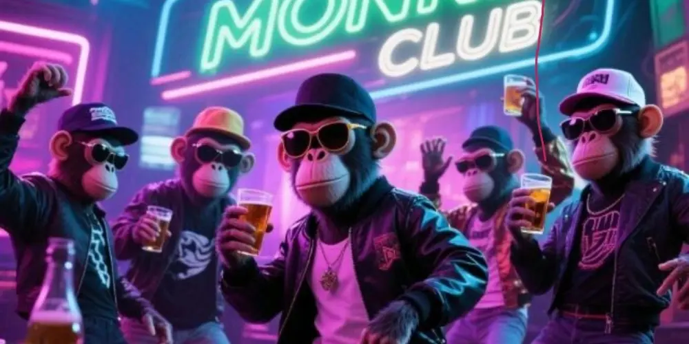 Imagem do grupo de WhatsApp MONKEY CLUB