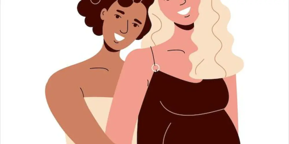 Imagem do grupo de WhatsApp Mulheres lésbicas brabas