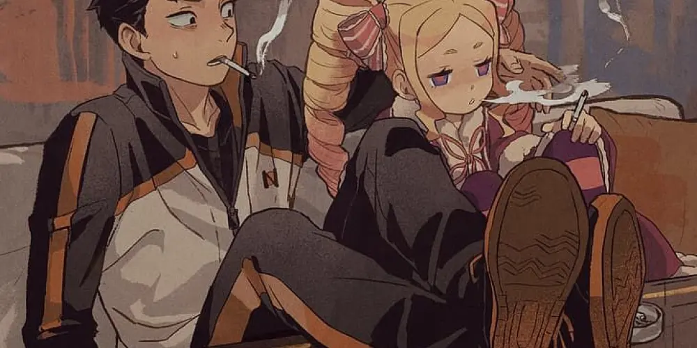 Imagem do grupo de WhatsApp multiverso de Re Zero Br 🇧🇷