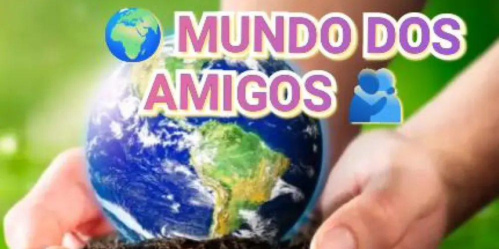 Imagem do grupo de WhatsApp 🌍 MUNDO 🌍 DOS 🌠 AMIGOS 🫂