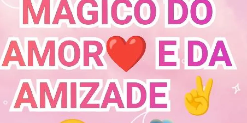 Imagem do grupo de WhatsApp 🌍🌈MUNDO MAGICO DO AMOR❤️ E DA AMIZADE ✌️😎🤝🫂