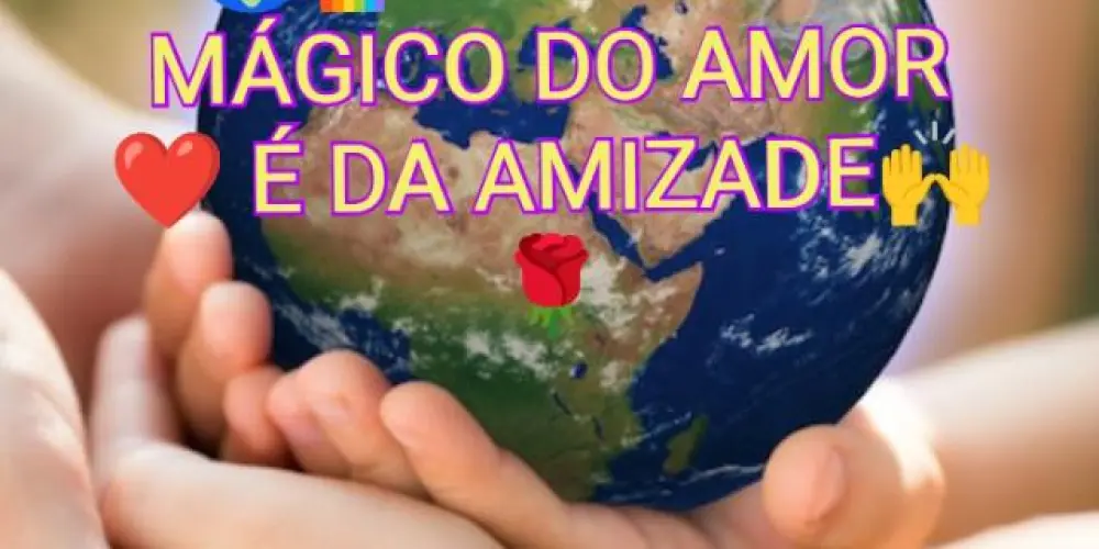 Imagem do grupo de WhatsApp 🌍🌈 MUNDO MÁGICO DO  AMOR 😍   É DA AMIZADE 🙌 🌹