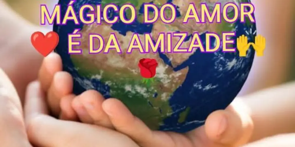 Imagem do grupo de WhatsApp 🌍🌈🌟 MUNDO MÁGICO DO AMOR ❤️ 😍 É DA AMIZADE 💫
