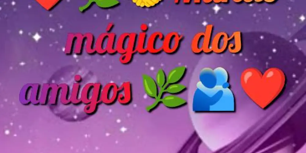 Imagem do grupo de WhatsApp ❤️🌿🤝MUNDO MÁGICO DOS AMIGOS 🤝🫂❤️