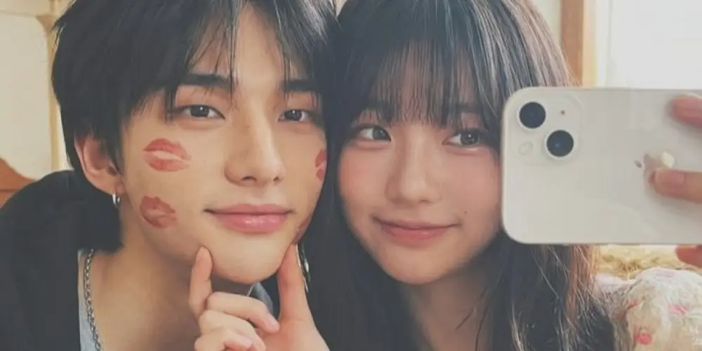 Imagem do grupo de WhatsApp Namoradas do Hyunjin