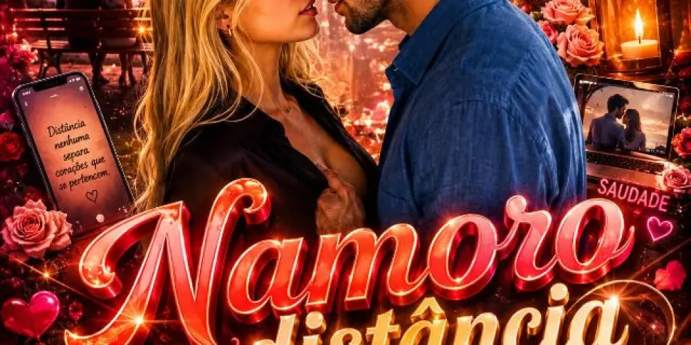 Imagem do grupo de WhatsApp Namoro a distância é amizade