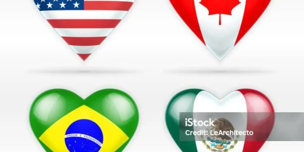 Imagem do grupo de WhatsApp Namoro brasileiros e americanos eua canadá e mexico