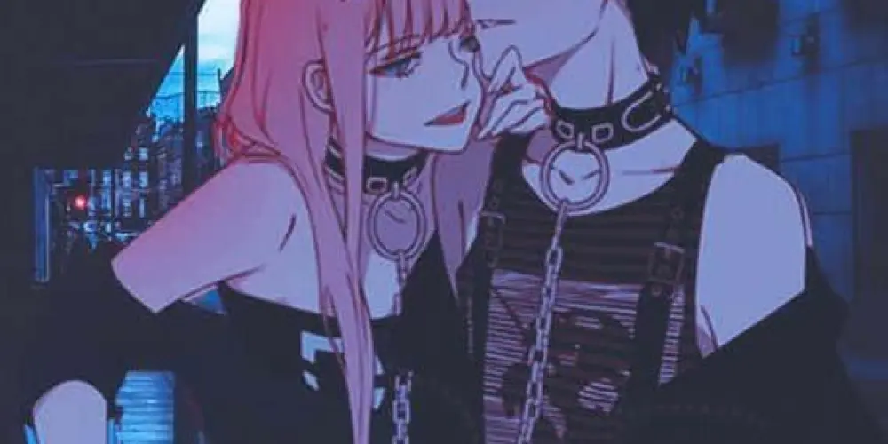 Imagem do grupo de WhatsApp ❤️♥️Namoro otaku♥️❤️