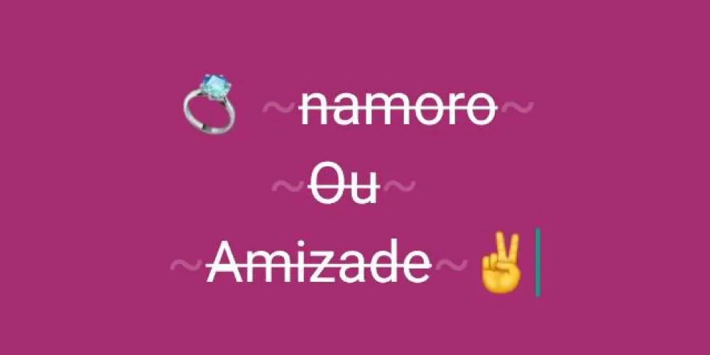 Imagem do grupo de WhatsApp 💍Namoro ou amizade✌️