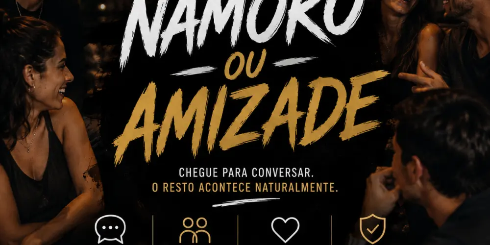Imagem do grupo de WhatsApp Namoro ou amizade?