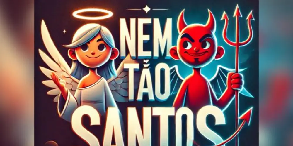 Imagem do grupo de WhatsApp 😇 Nem tão Santos 😈