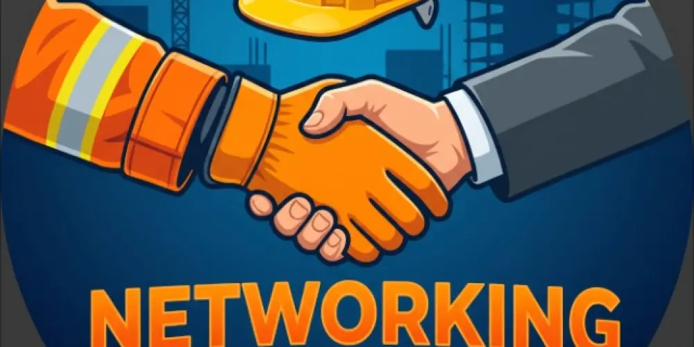 Imagem do grupo de WhatsApp Networking de Obras