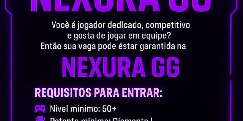 Imagem do grupo de WhatsApp Nexura recrutamento