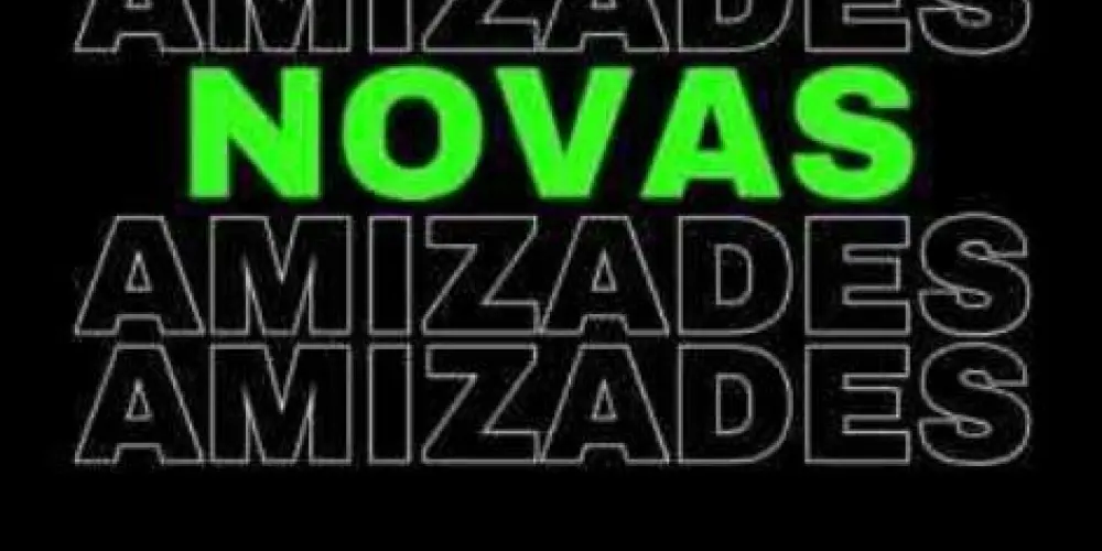 Imagem do grupo de WhatsApp Novas amizades 🫴