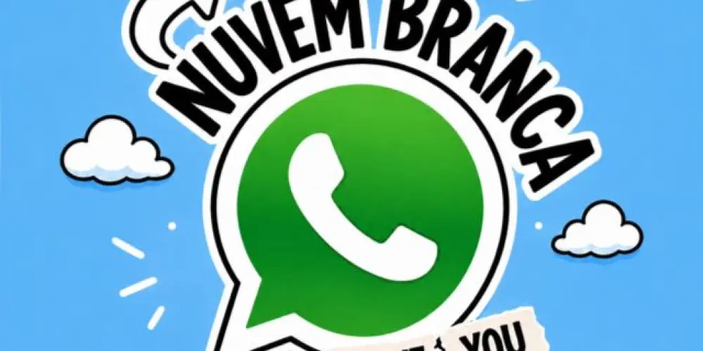 Imagem do grupo de WhatsApp Nuvem Branca