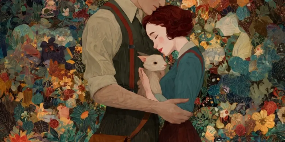 Imagem do grupo de WhatsApp O amor quando é para sempre