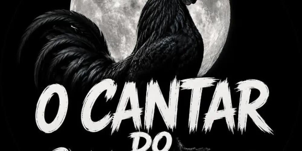 Imagem do grupo de WhatsApp O cantar do galo preto
