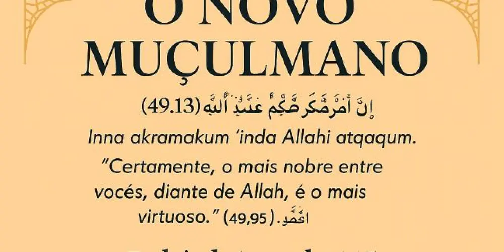 Imagem do grupo de WhatsApp O novo muçulmano