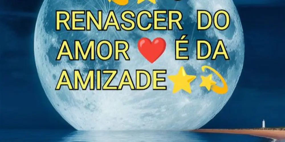 Imagem do grupo de WhatsApp 💫⭐ O RENASCER DO AMOR ♥️ E DA AMIZADE 💫⭐