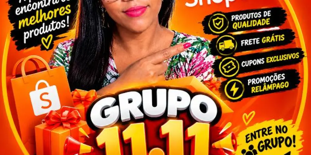Imagem do grupo de WhatsApp 🛍️ OFERTAS DA VIVI | 11.11🤩