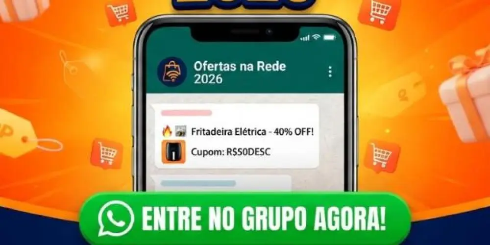 Imagem do grupo de WhatsApp Ofertas na Rede 2026