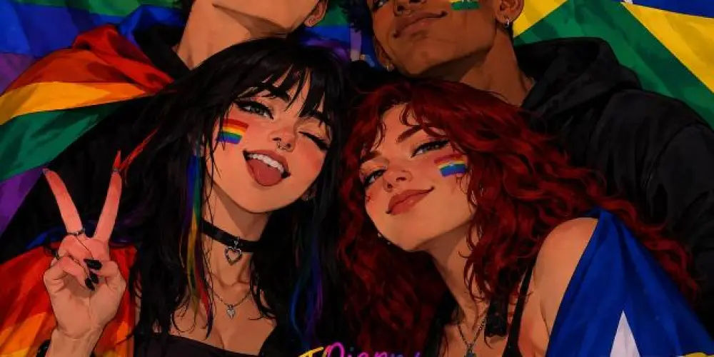 Imagem do grupo de WhatsApp Ｇｒｕｐｏ ＬＧＢＴ － Ｒｏｎｄôｎiａ 🏳️‍🌈​🏳️‍⚧️